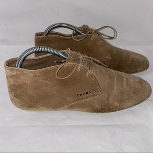 Prada Sand Desert Bootie shoes size EU 38 or 8 US